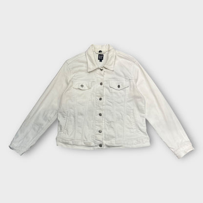 Veste en jean GAP Blanche - L