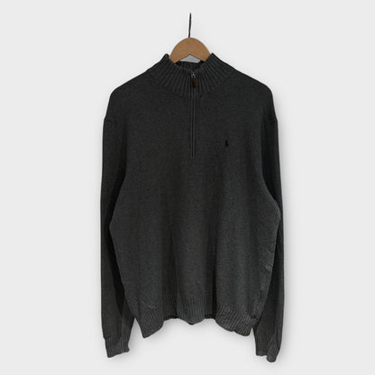 1/4 Zip Ralph Lauren Gris - L