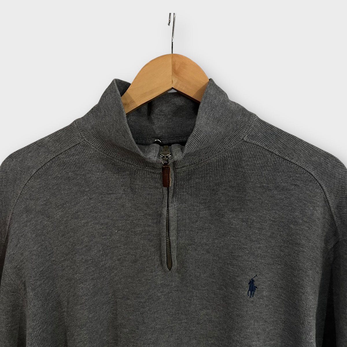 1/4 Zip Ralph Lauren Gris - L