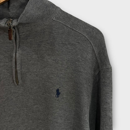 1/4 Zip Ralph Lauren Gris - L