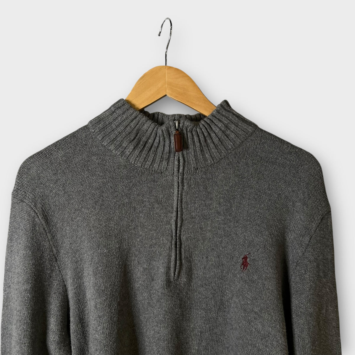 1/4 Zip Ralph Lauren Gris - LL