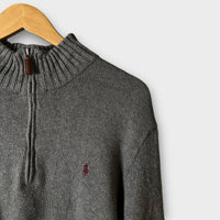 1/4 Zip Ralph Lauren Gris - LL