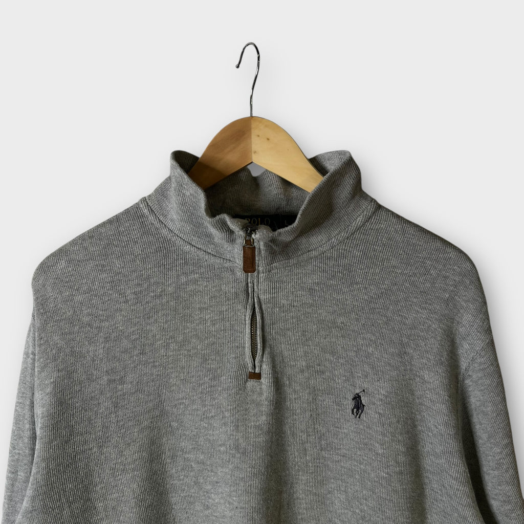 1/4 Zip Ralph Lauren Gris - L
