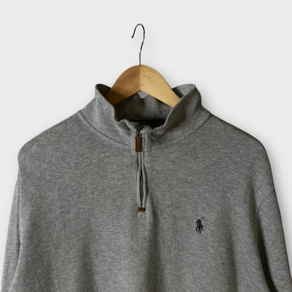 1/4 Zip Ralph Lauren Gris - L