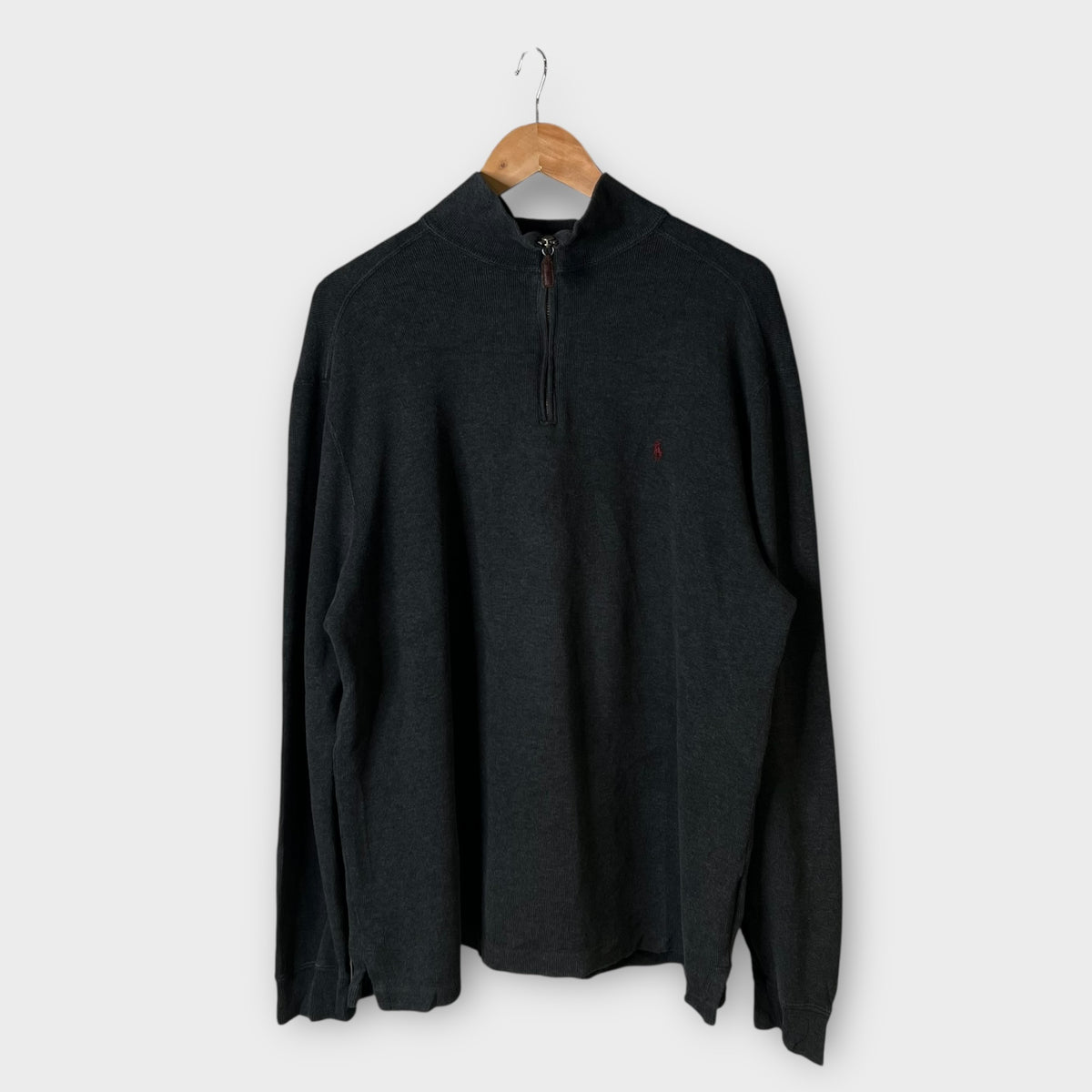 1/4 Zip Ralph Lauren Gris - L