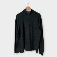 1/4 Zip Ralph Lauren Gris - L