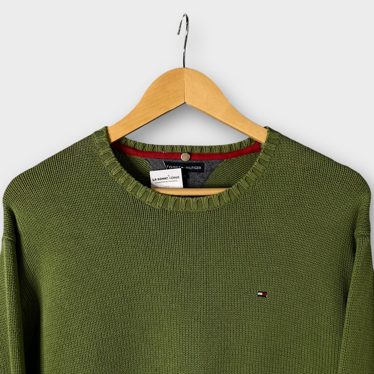 Pull Tommy Hilfiger vert
