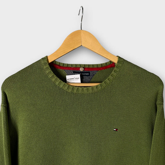 Pull Tommy Hilfiger vert