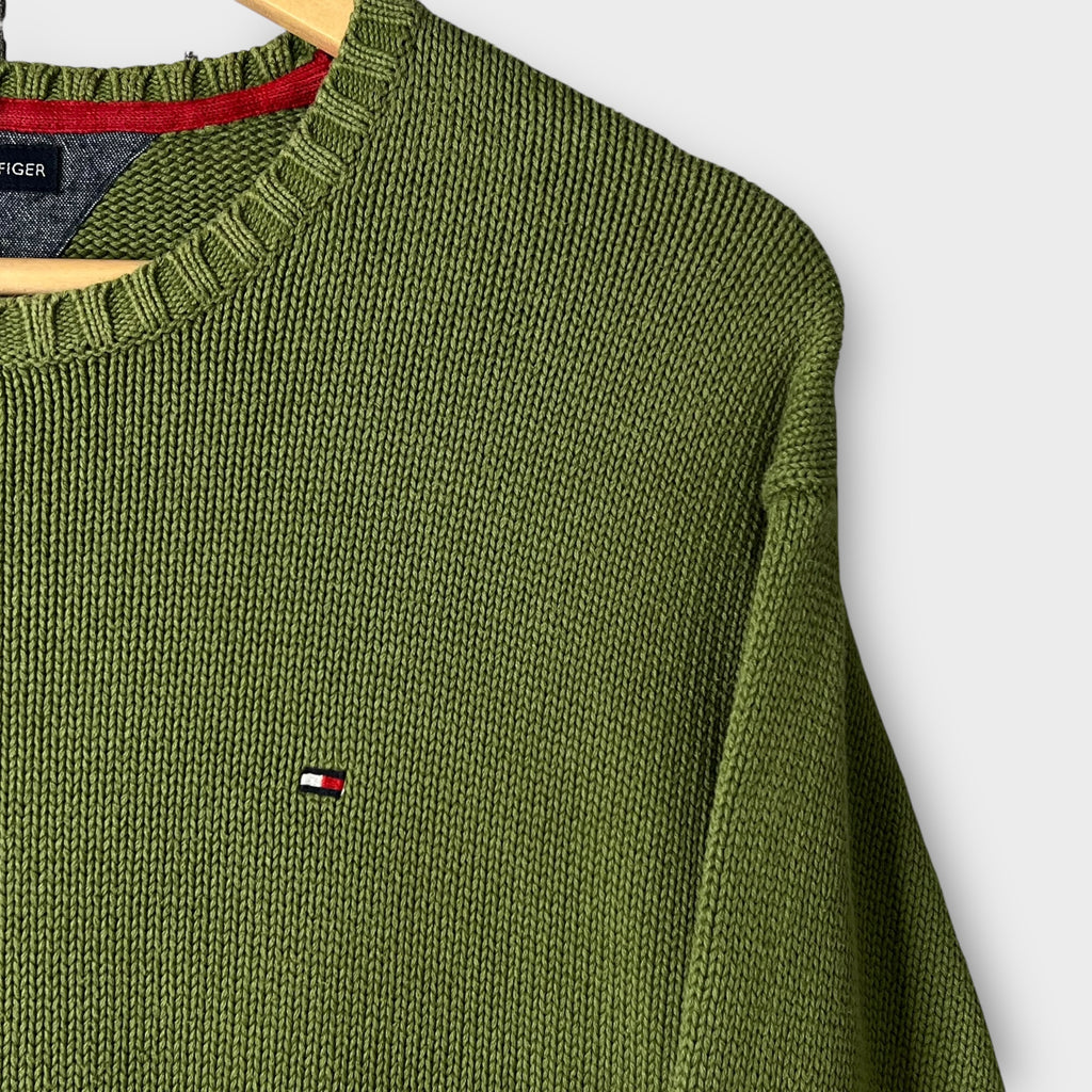 Pull Tommy Hilfiger vert