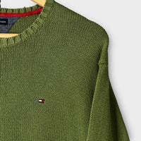 Pull Tommy Hilfiger vert