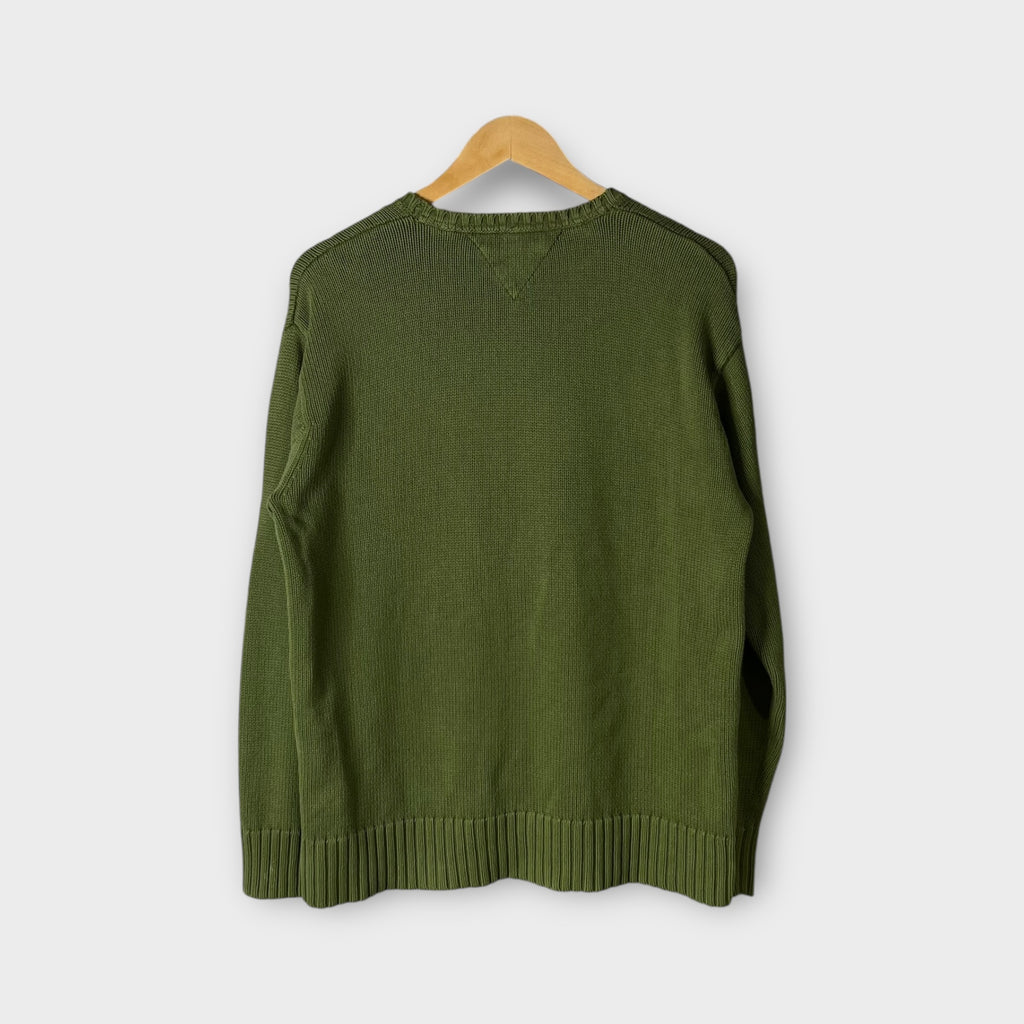 Pull Tommy Hilfiger vert