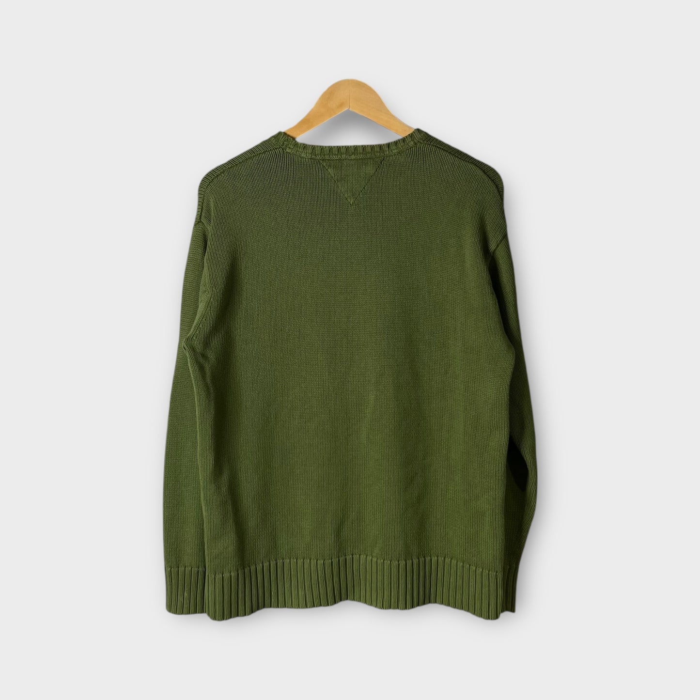 Pull Tommy Hilfiger vert