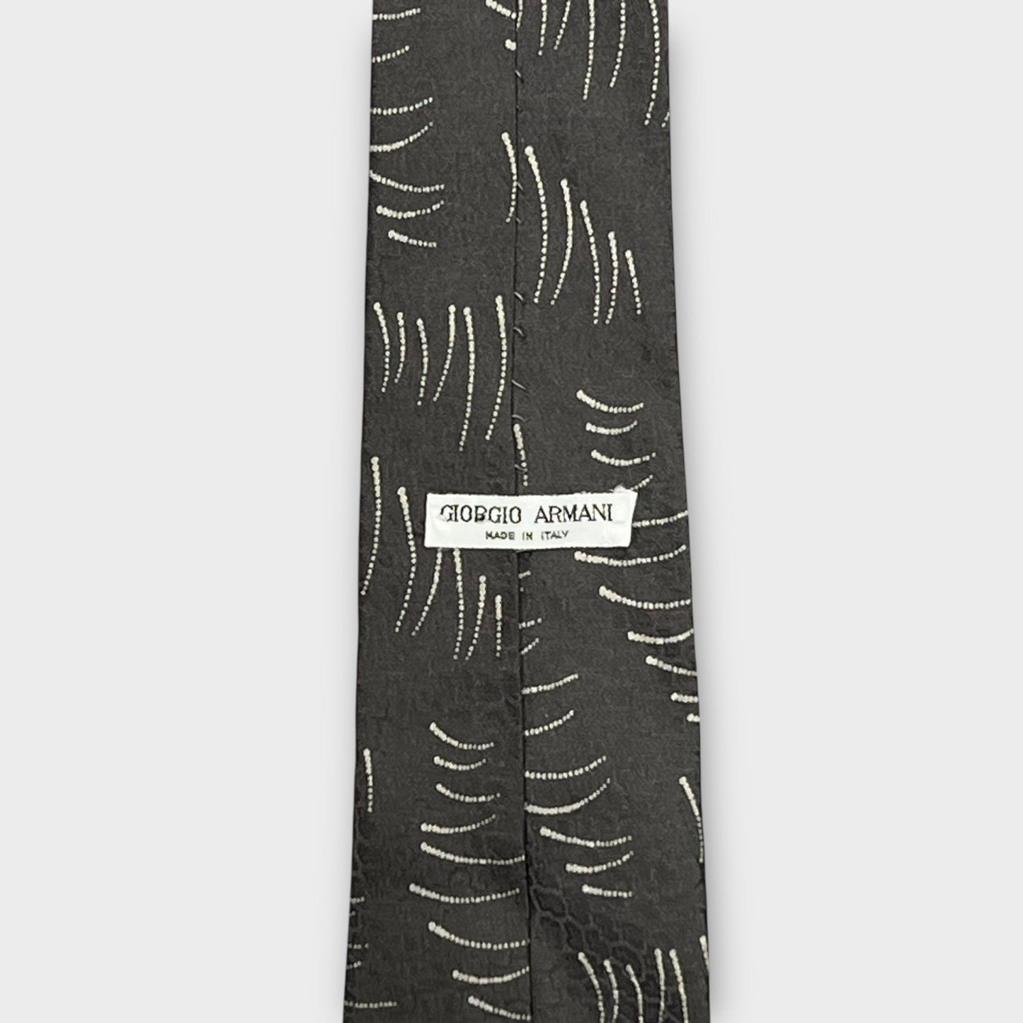 Cravate Giorgio Armani Made in Italy 100% Soie - TU