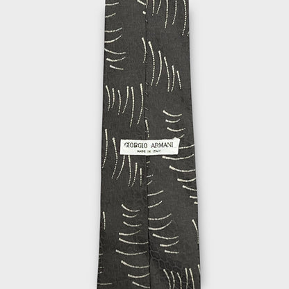 Cravate Giorgio Armani Made in Italy 100% Soie - TU