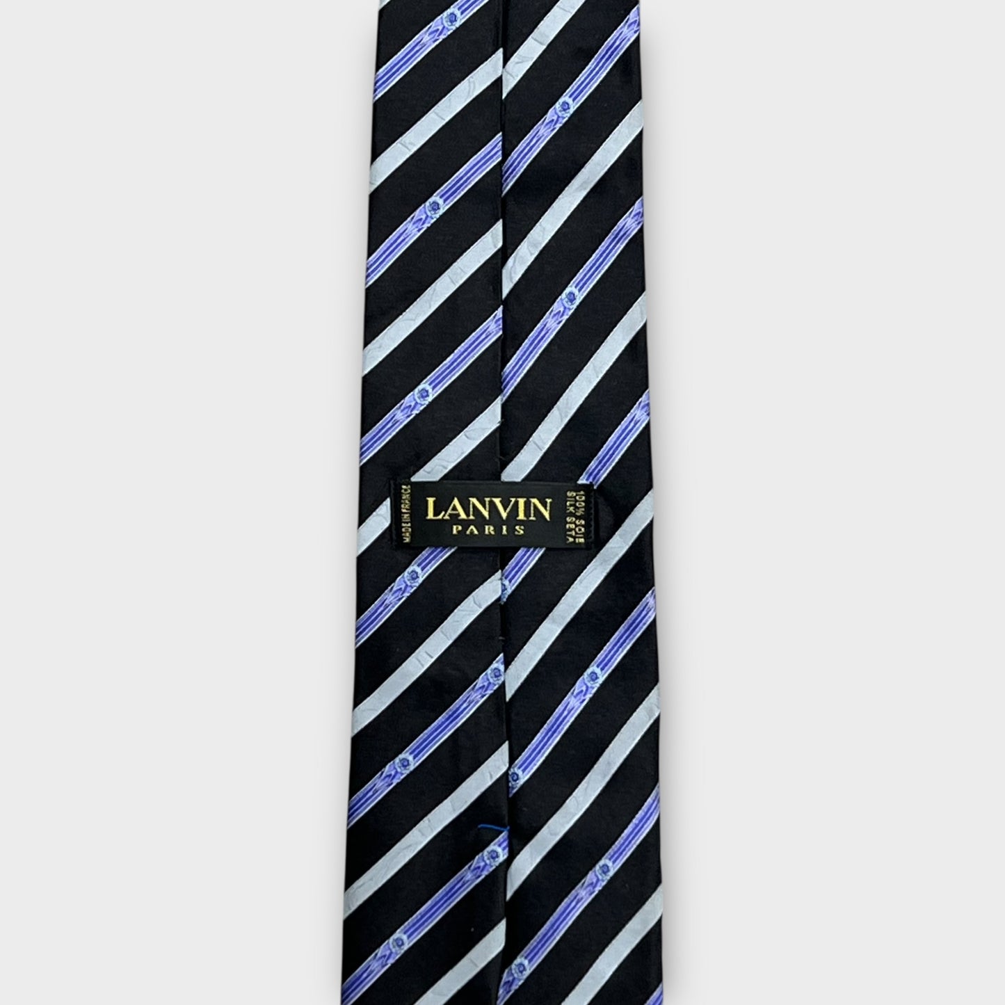 Cravate Lanvin Made in France 100% Soie - TU