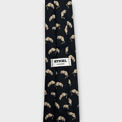 Cravate Sonia Rykiel Made in France 100% Soie - TU