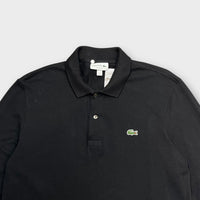 Polo manche longue Lacoste Noir - M