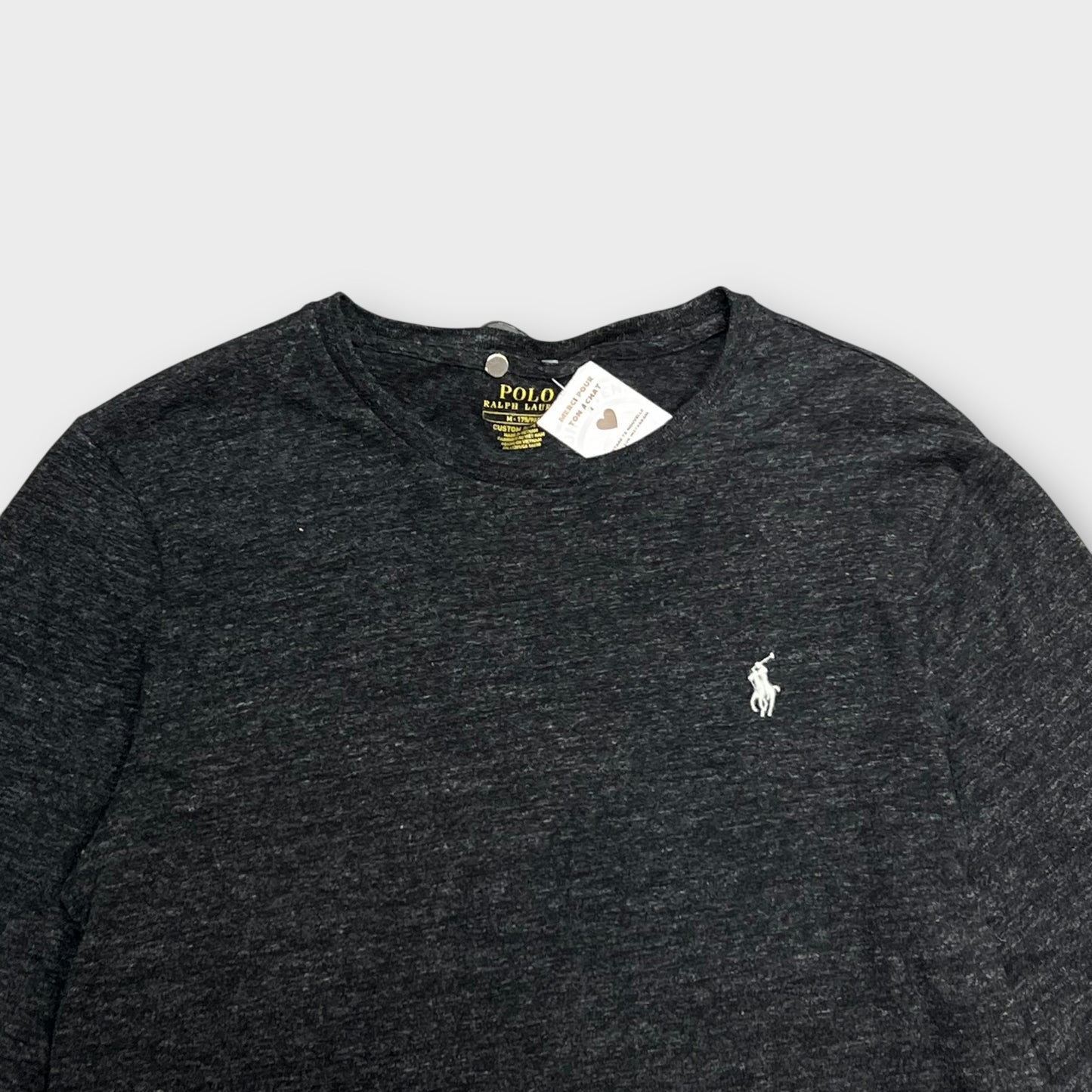 T-Shirt manche longue Ralph Lauren Noir - M