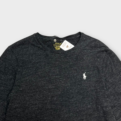 T-Shirt manche longue Ralph Lauren Noir - M