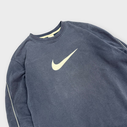 Sweat Nike navy 00's  - L
(trace d'usures aux coudes)