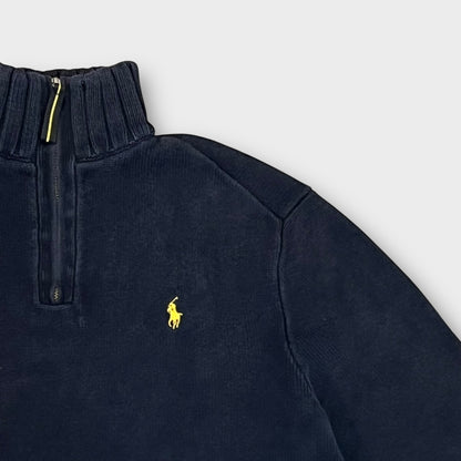 1/4 Zip Ralph Lauren navy - L
