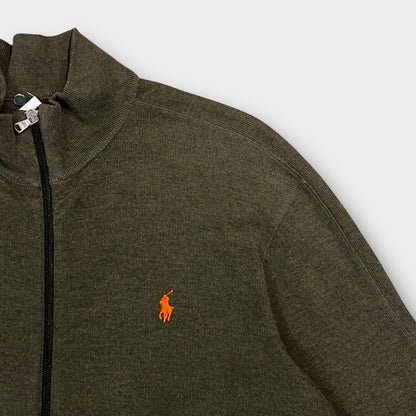 Full Zip Ralph Lauren Vert - L