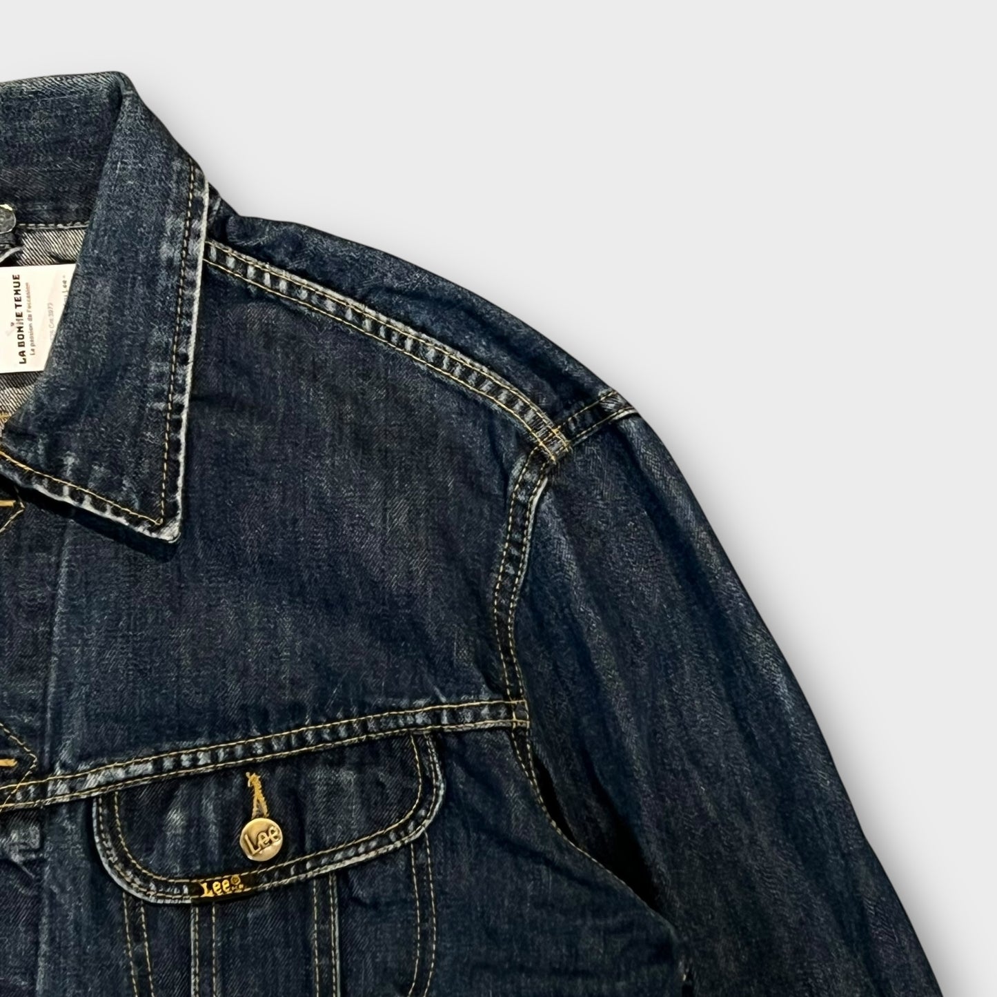 Veste en Jean Lee Bleu - XL