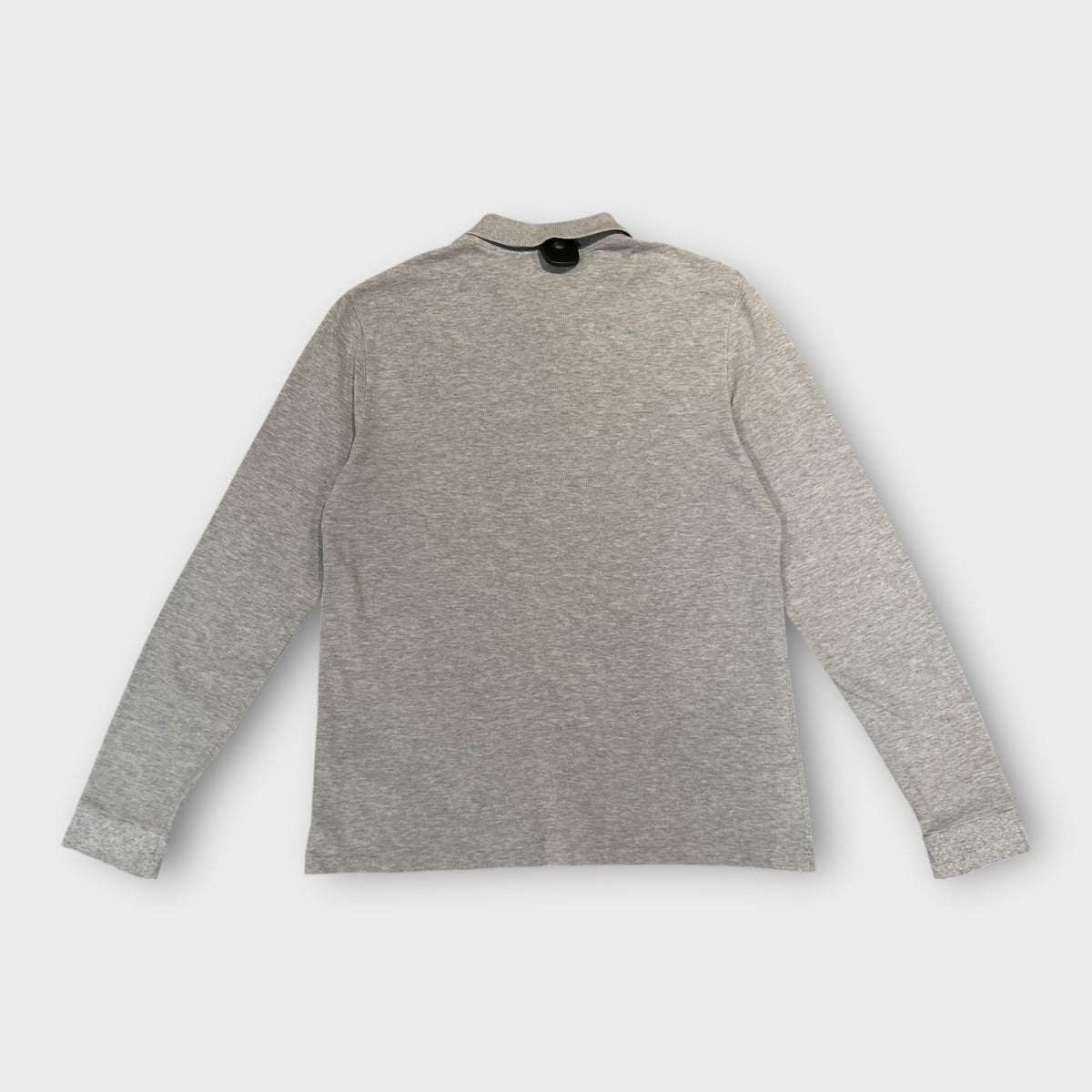 Polo manche longue Lacoste Gris - M