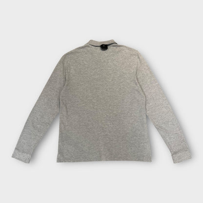 Polo manche longue Lacoste Gris - M