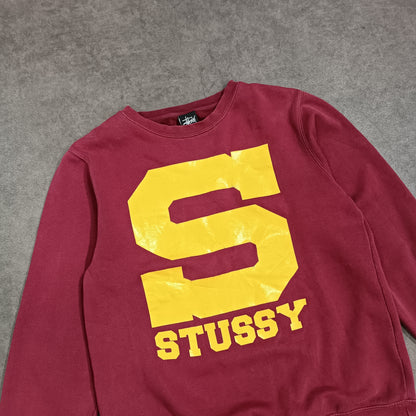 Sweat Stussy bordeaux - M