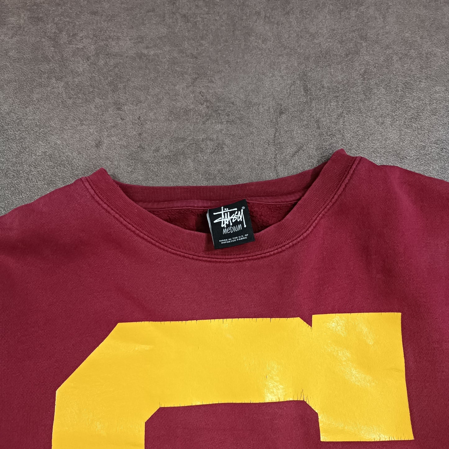 Sweat Stussy bordeaux - M