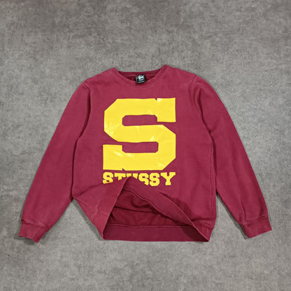 Sweat Stussy bordeaux - M