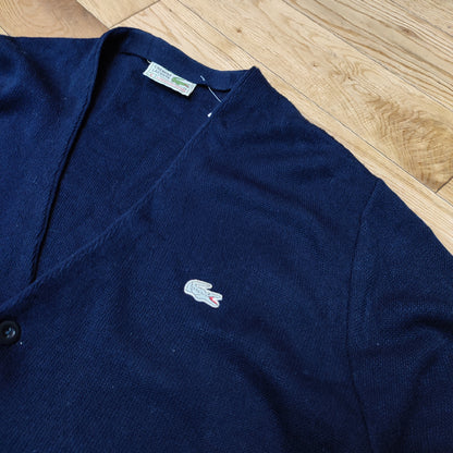 Cardigan Lacoste navy -L