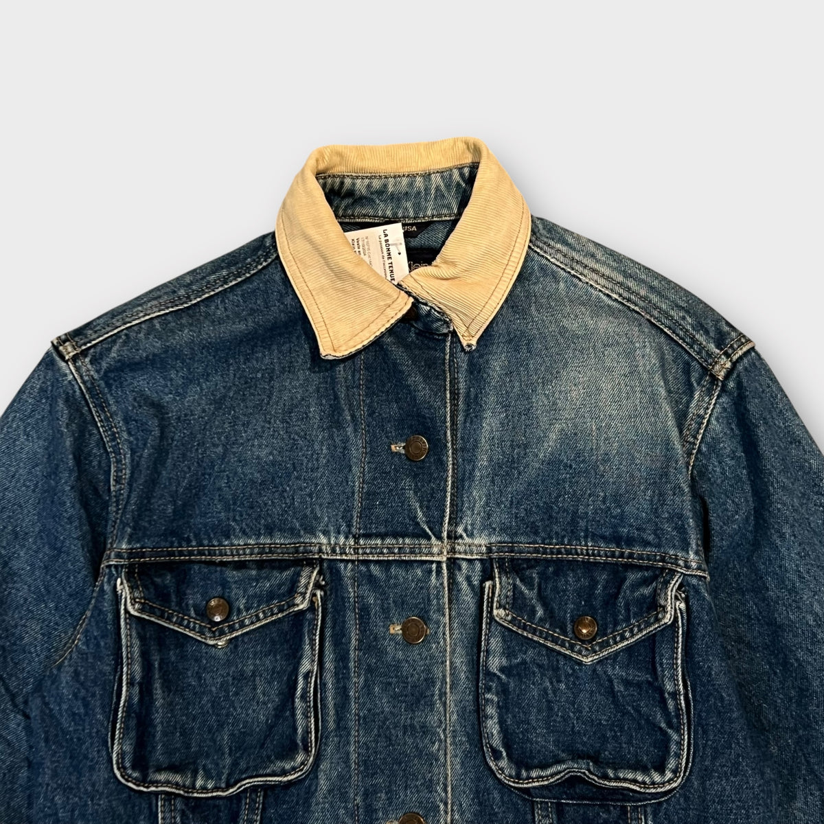Veste en Jean Calvin Klein Mad in USA Bleu - M