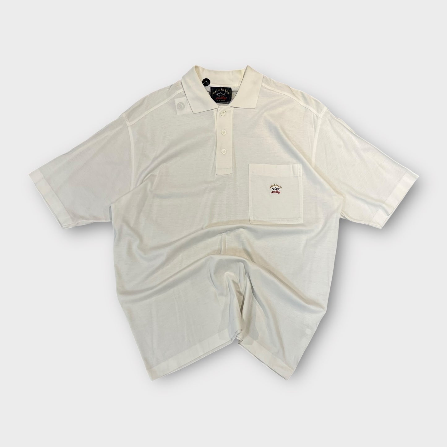 Polo Paul & Shark Blanc - L