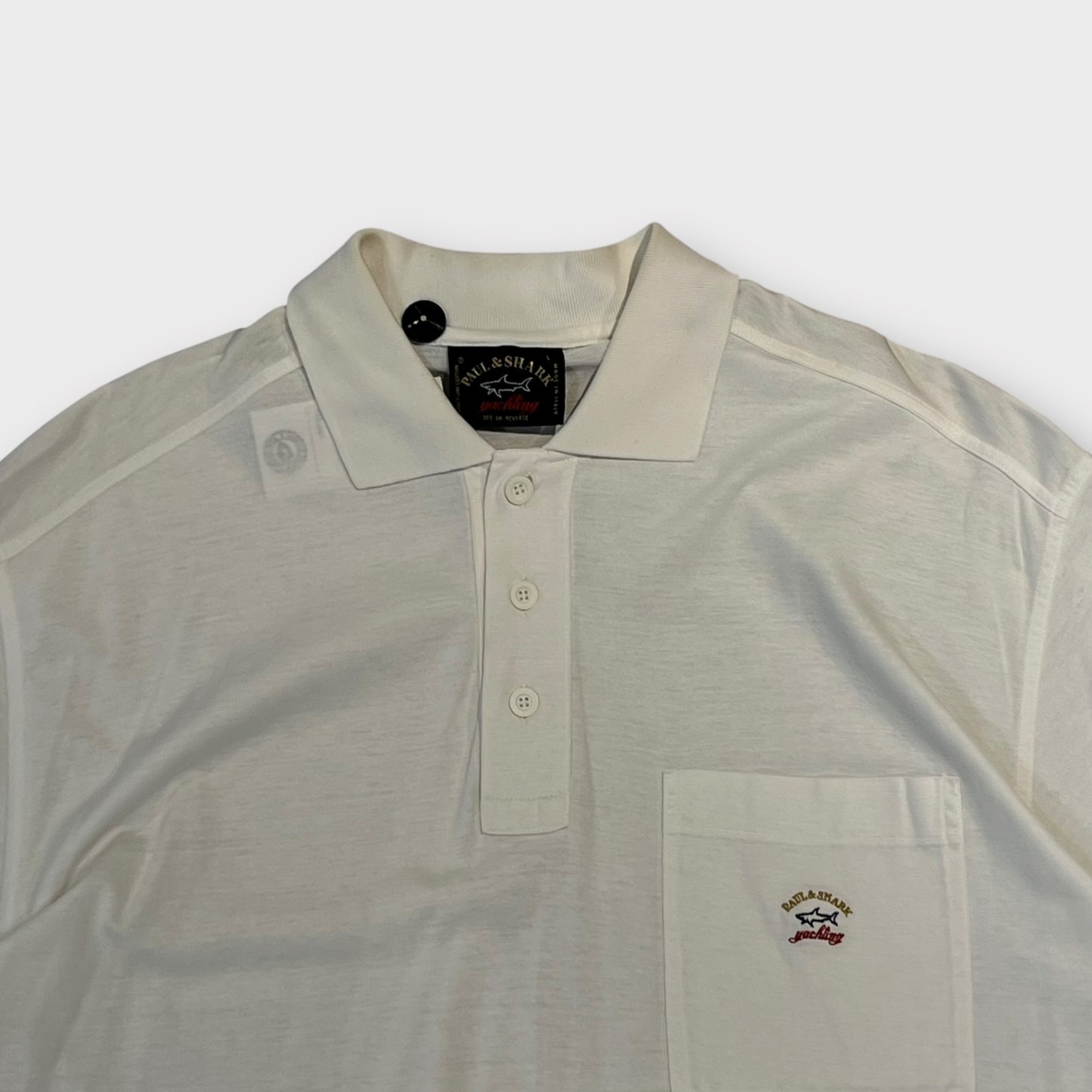 Polo Paul & Shark Blanc - L