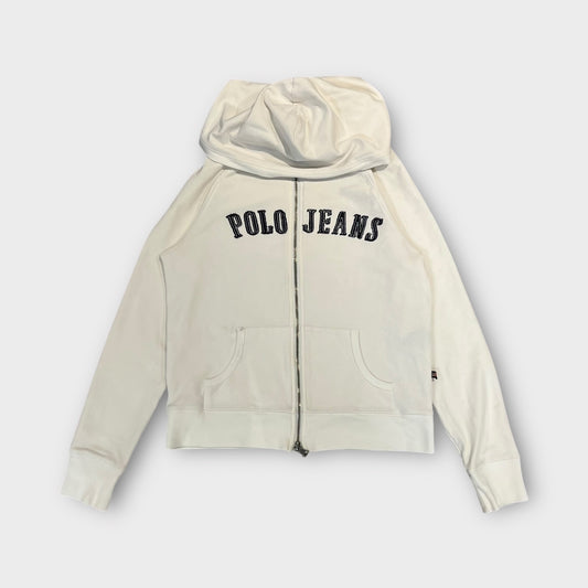 Pull Zip Ralph Lauren Blanc - S