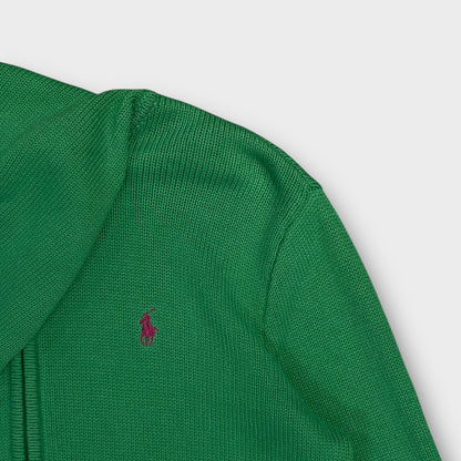 Pull Zip Ralph Lauren HeavyWeight Vert - L (Fit M)