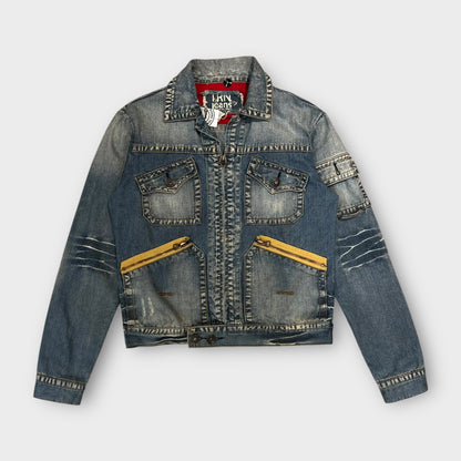 Veste Jean Y2K Hip Hop Bleu - L (Fit M)