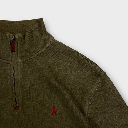 1/4 Zip Ralph Lauren Kaki - M