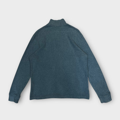 1/4 Zip Ralph Lauren Bleu - M