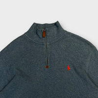 1/4 Zip Ralph Lauren Bleu - M