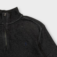 1/4 Zip Ralph Lauren Gris Foncé - XL
