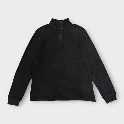1/4 Zip Ralph Lauren Gris Foncé - XL