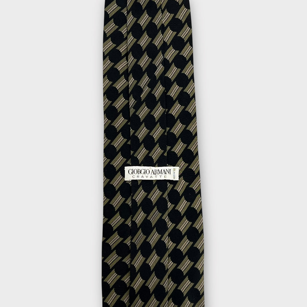 Cravate Giorgio Armani Made in Italy 100% Soie - TU