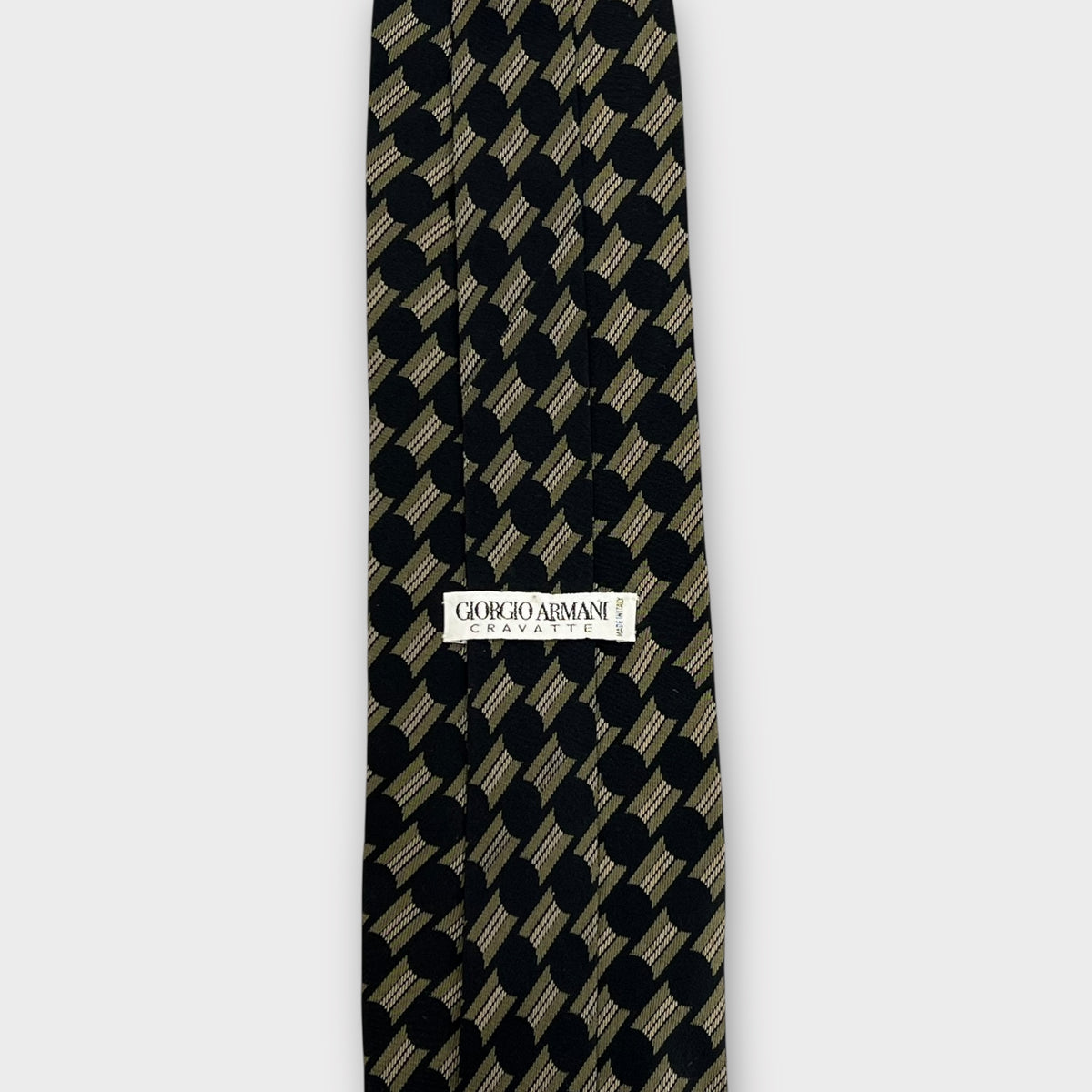 Cravate Giorgio Armani Made in Italy 100% Soie - TU