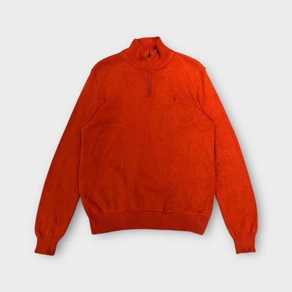 1/4 Zip Ralph Lauren Orange - M