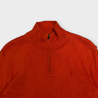 1/4 Zip Ralph Lauren Orange - L