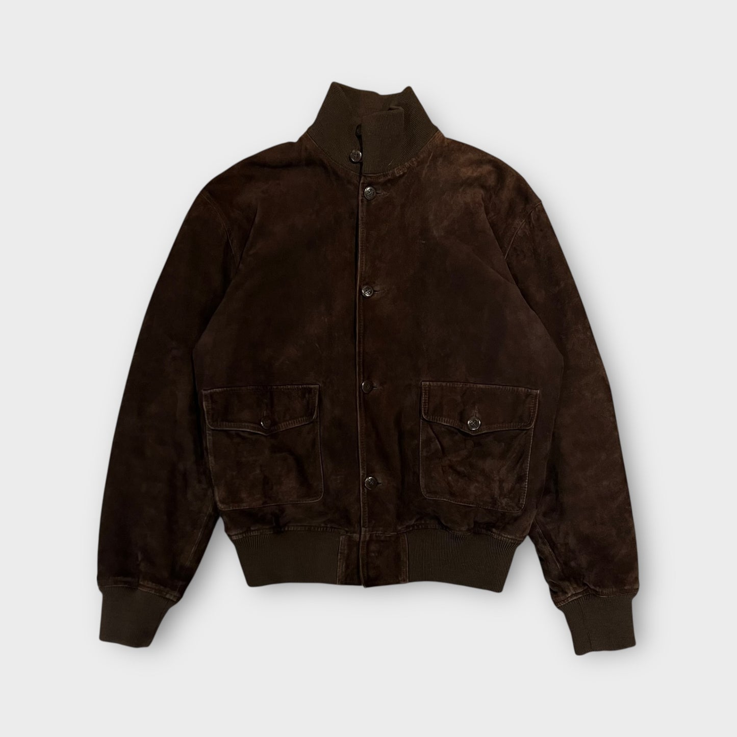 Veste Daim Marron - L