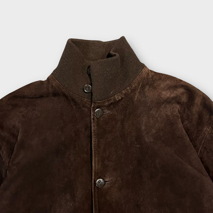 Veste Daim Marron - L